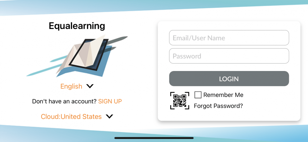 Equalearning-APP-login