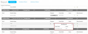 EQL detailed report update